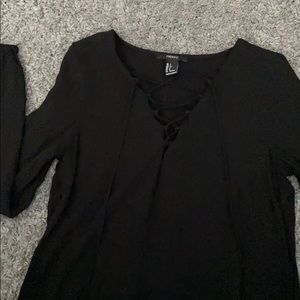 Long sleeve crop top